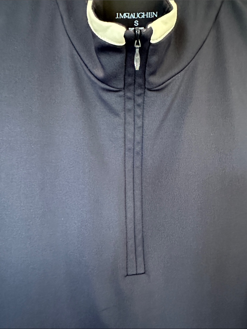J. McLaughlin Aelia Navy Blue Fitted Tennis Golf Tank Top Size Small - Picture 5 of 8